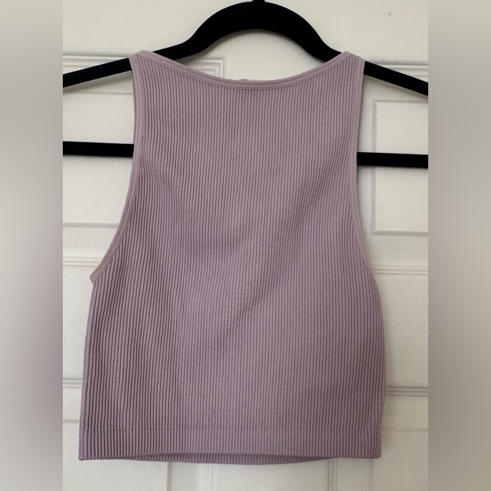 Cotton On Cropped Purple Tank